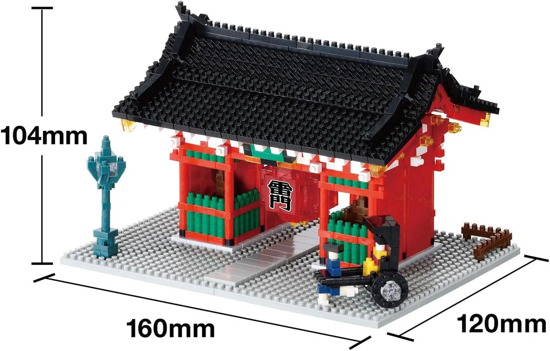 Kawada Nanoblock Namegate Interior Hobby Building Set