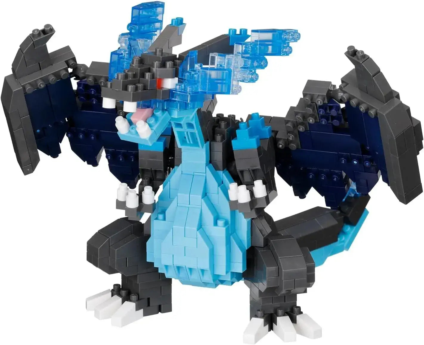 Kawada Nanoblock Pokemon Mega Charizard X Model Kit Building Toy