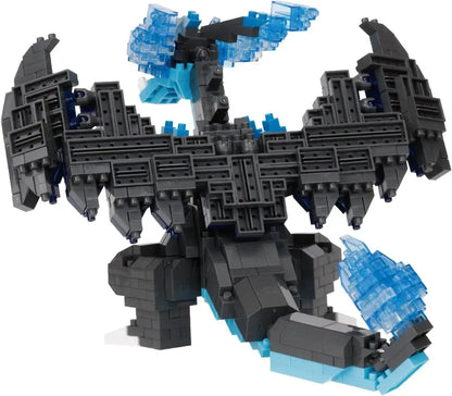 Kawada Nanoblock Pokemon Mega Charizard X Model Kit Building Toy