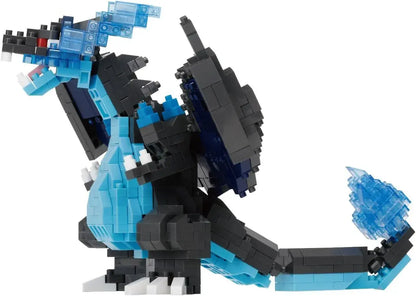 Kawada Nanoblock Pokemon Mega Charizard X Model Kit Building Toy