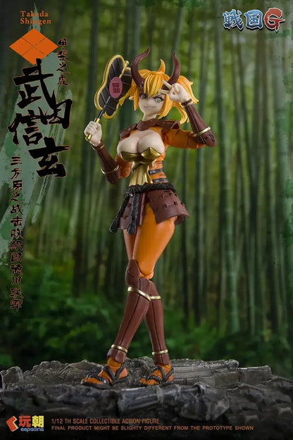 Keepgoing Studio Takeda Shinken 1 12 Scale Action Figure