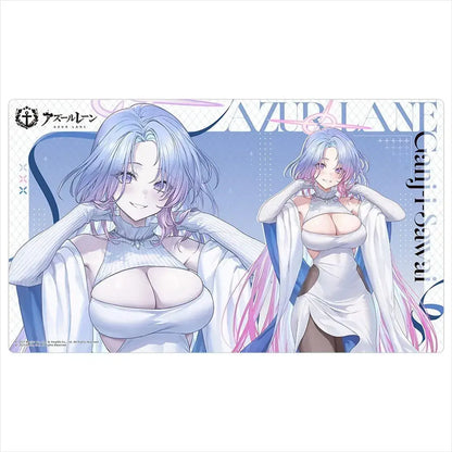 Keith Azure Lane Rubber Mat Gansway Winter Date 60x3 in