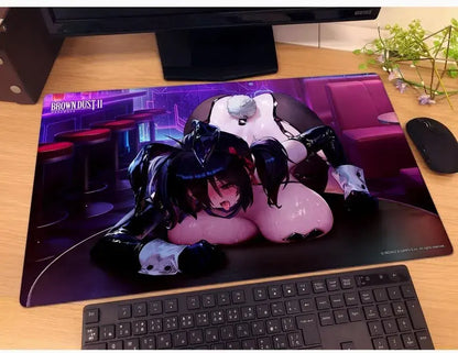 Keith Brown Dust 2 Rubber Mat Roen Celebrity Bunny 60x35cm