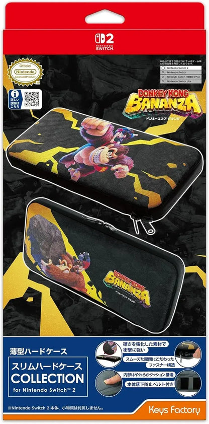 Keys Factory Slim Hard Case Collection for Nintendo Switch 2 - Donkey Kong Banzai - 4528272010078