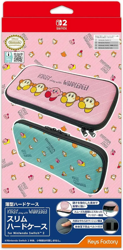 Keys Factory Slim Hard Case Collection for Nintendo Switch 2 - Kirby Play With Wadley - 4528272010030