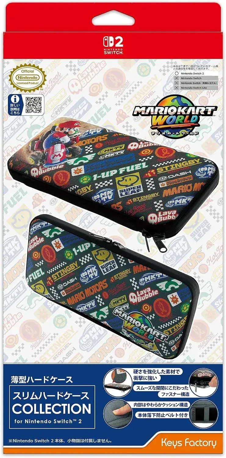 Keys Factory Slim Hard Case Collection for Nintendo Switch 2 - Mario Kart World - 4528272009997