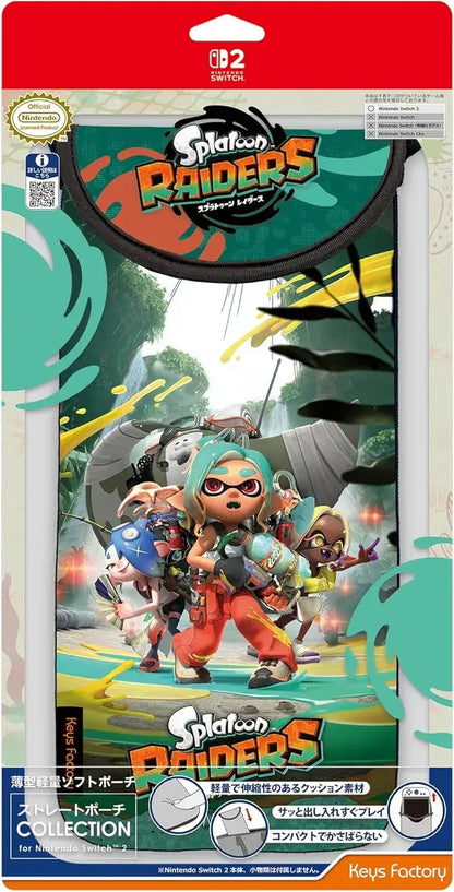 Keys Factory Splatoon Raiders Accessory Set - Straight Pouch - 4528272010320
