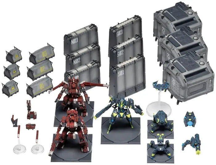 Kotobukiya Ember Obsidian Protocol Raid Starter Set Model Kit