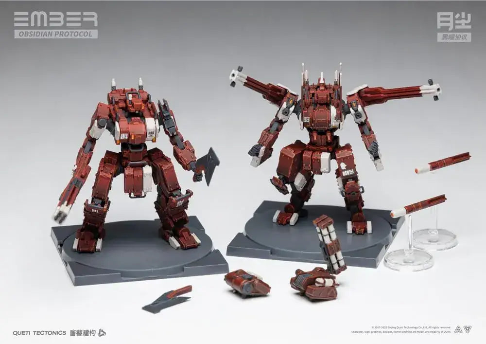 Kotobukiya Ember Obsidian Protocol Raid Starter Set Model Kit