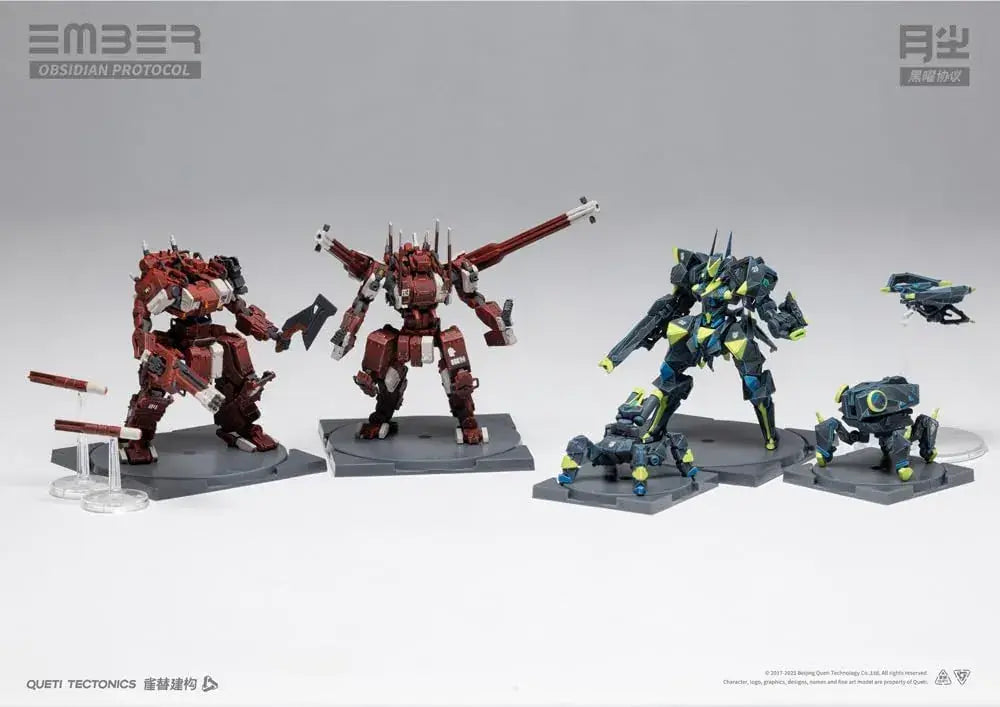 Kotobukiya Ember Obsidian Protocol Raid Starter Set Model Kit