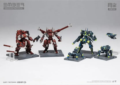 Kotobukiya Ember Obsidian Protocol Raid Starter Set Model Kit