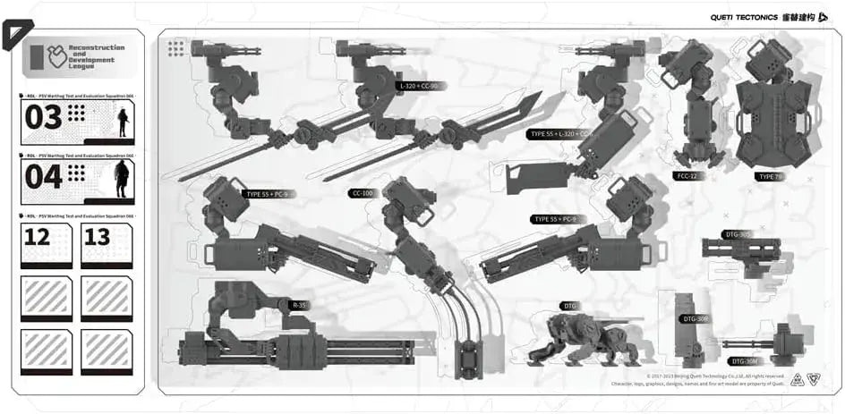 Kotobukiya Ember Obsidian Protocol RDL Heavy Metal Expansion Pack