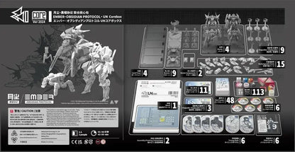Kotobukiya Ember Obsidian Protocol UN Core Pack Plastic Kit