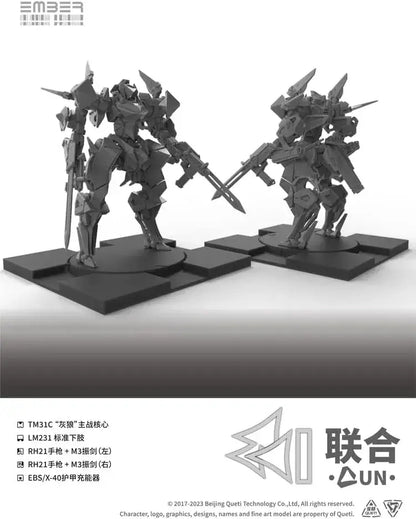 Kotobukiya Ember Obsidian Protocol UN Core Pack Plastic Kit