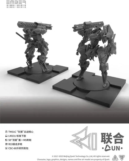 Kotobukiya Ember Obsidian Protocol UN Core Pack Plastic Kit