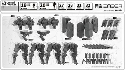 Kotobukiya Ember Obsidian Protocol UN Core Pack Plastic Kit