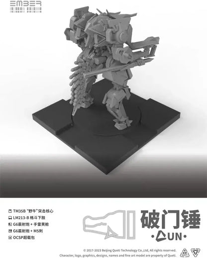 Kotobukiya Ember Obsidian Protocol UN Door Breaker Expansion Pack