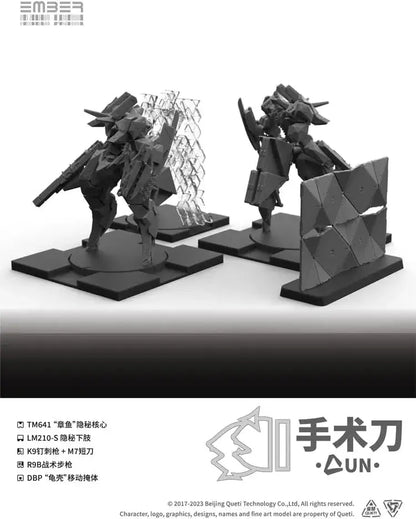 Kotobukiya Ember Obsidian Protocol UN Scalpel Expansion Pack