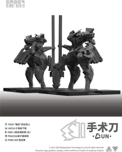 Kotobukiya Ember Obsidian Protocol UN Scalpel Expansion Pack