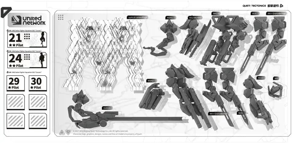 Kotobukiya Ember Obsidian Protocol UN Scalpel Expansion Pack