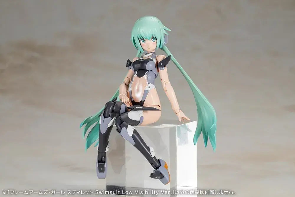 Kotobukiya Frame Arms Girl Stiletto Swimsuit Low Vis Version