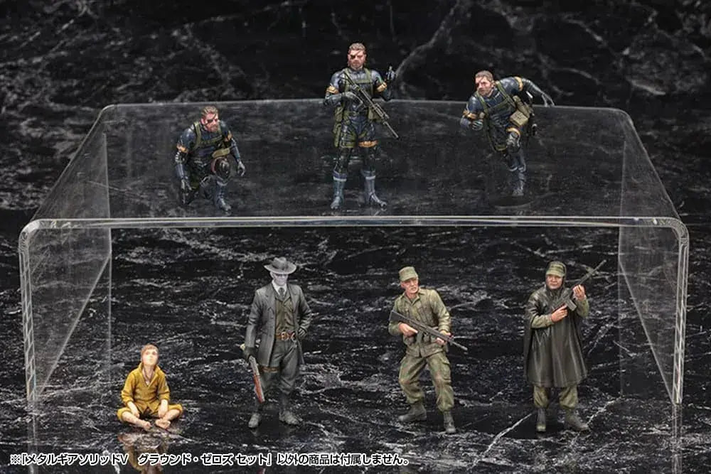 Kotobukiya Metal Gear Solid V Ground Zeroes Set 1 35 Scale Model