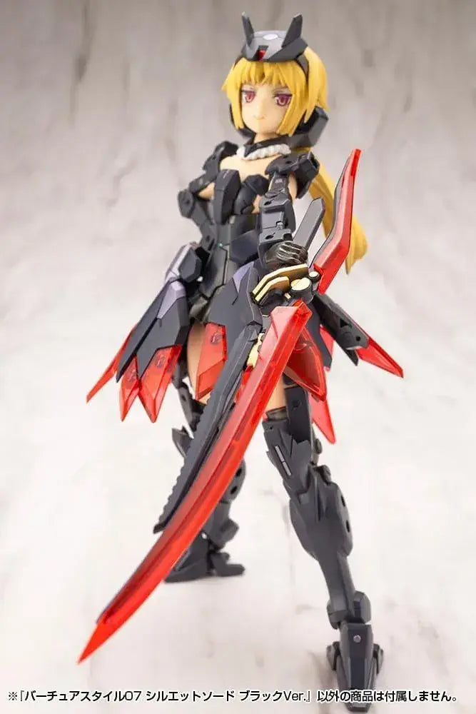 Kotobukiya MSG Modeling Support Goods Silhouette Sword Black