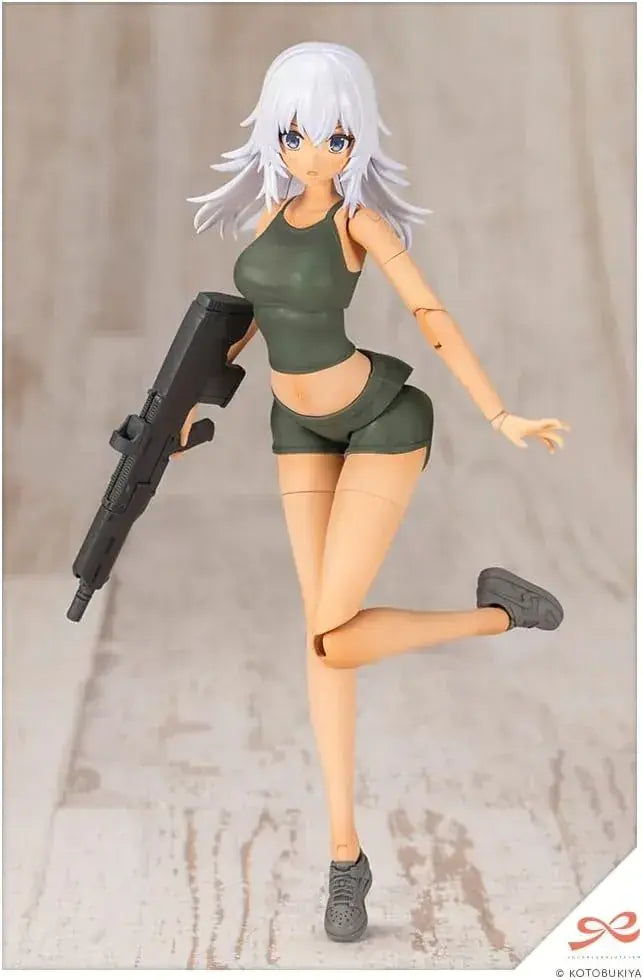 Kotobukiya Sosei Girl Garden Training Wolf 1/10 Scale Model 6.4in