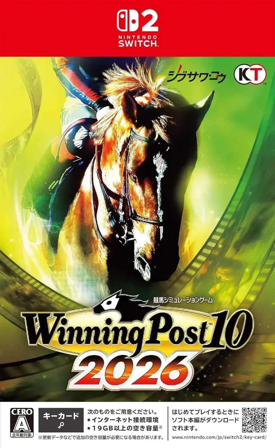 KT Winning Post 10 2026 Nintendo Switch Game - V2 - 4988615211409
