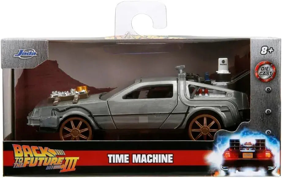 Kyosho Back to the Future III Delorean Time Machine 1/32 Model