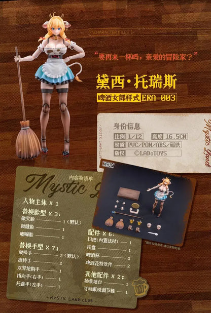 Lado Toys Daisy Taurus Waitress 112 Scale PVC Figure