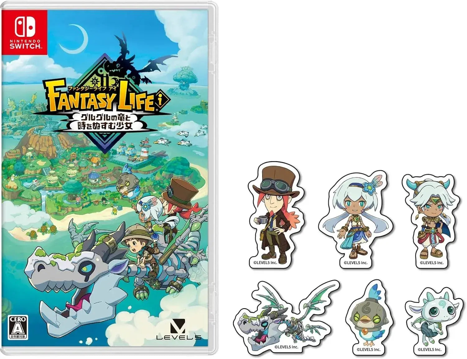 Level Five Fantasy Life I Nintendo Switch 2 Game - Amazon Exclusive - 2200630153307