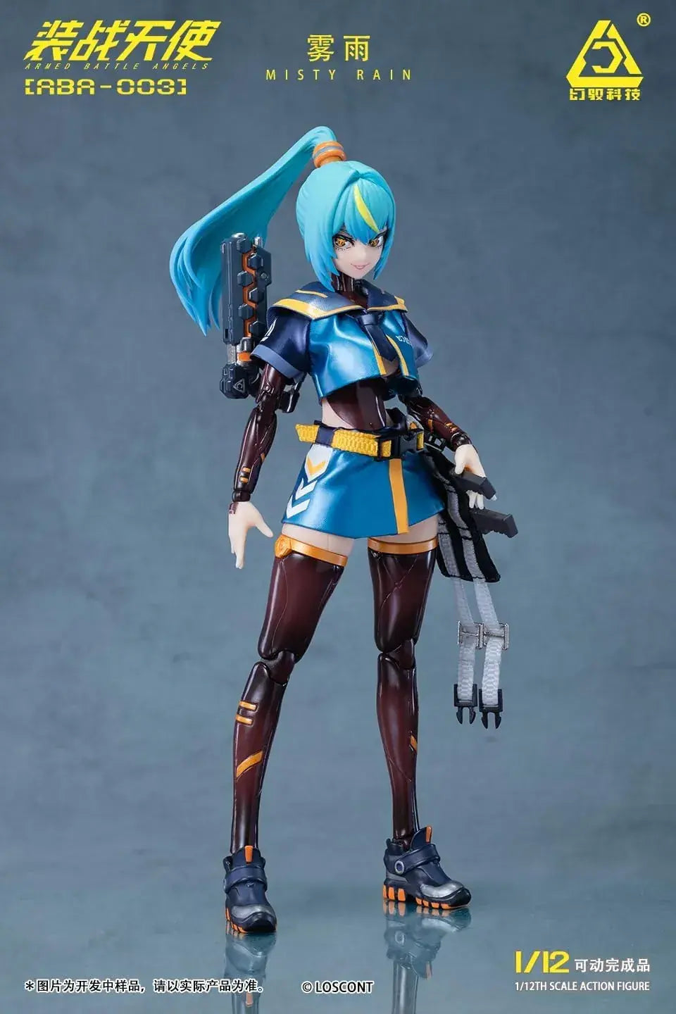 Loscont Combat Angels Misty Rain 1 12 Scale Action Figure