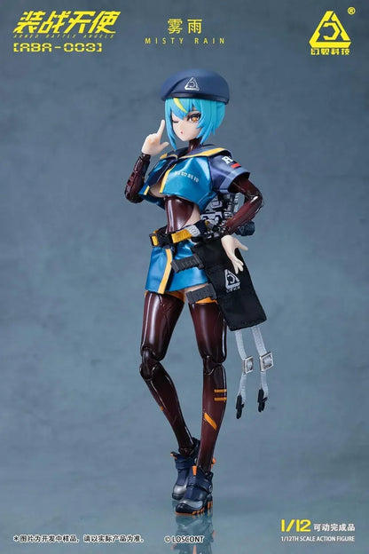 Loscont Combat Angels Misty Rain 1 12 Scale Action Figure