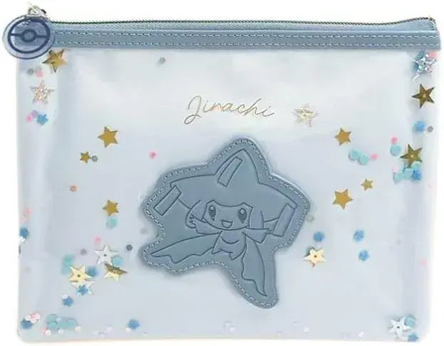 Marimo Craft Pokemon Glasses Case Pikachu Confetti Case - Flat Pouch Jirachi - 4994209367254