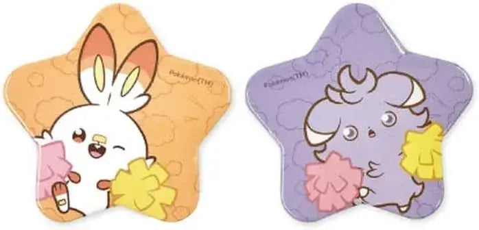 Marimocraft Pokemon Peace Star Badge Set 2 Pcs Scorbunny Espurr