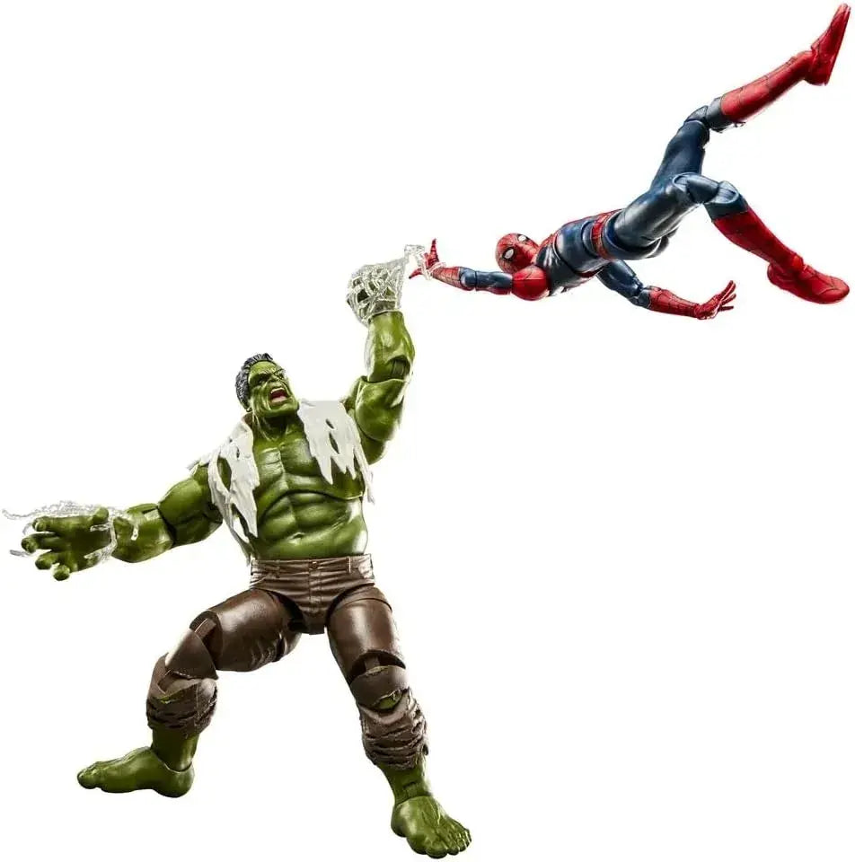 Marvel Hulk Spider Man Collectible Action Figure Set