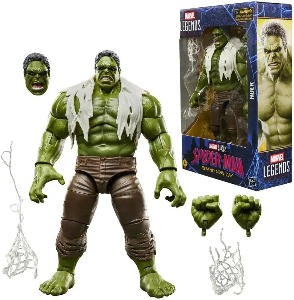 Marvel Hulk Spider Man Collectible Action Figure Set