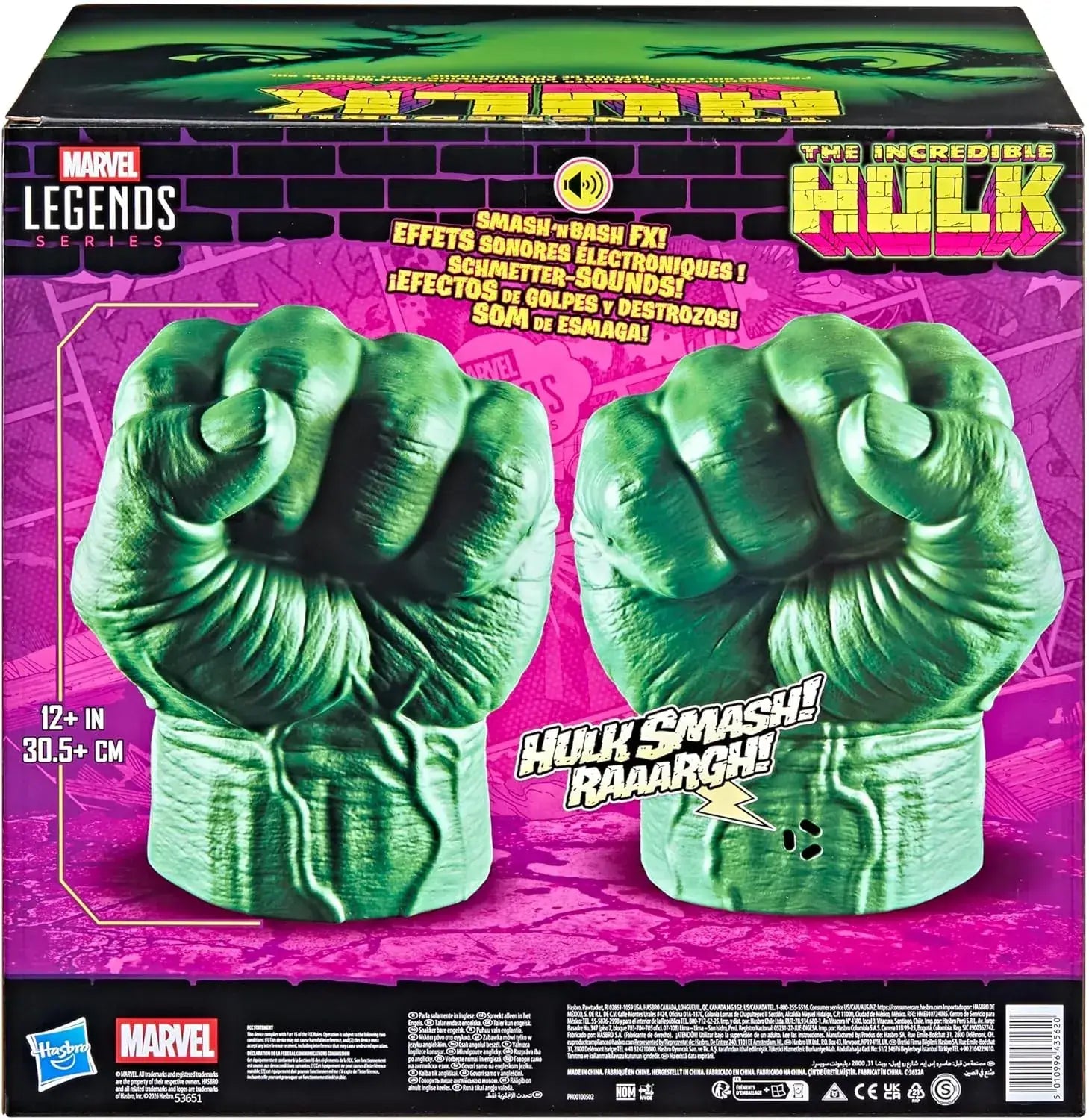 Marvel Incredible Hulk Roleplay Fist Authentic Product