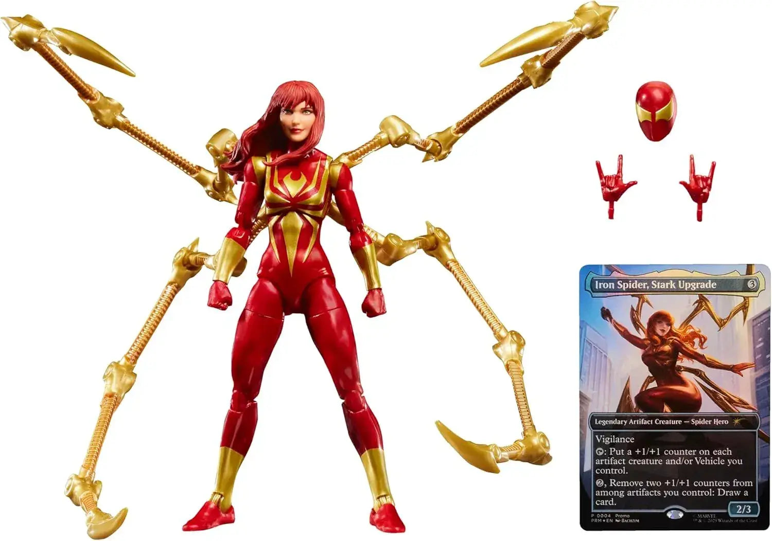 Marvel Mary Jane Watson Iron Spider Action Figure 6 Inch