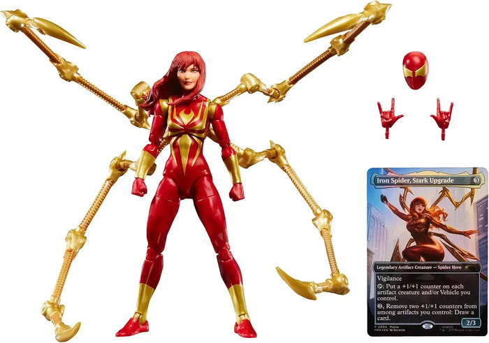 Marvel Mary Jane Watson Iron Spider Action Figure 6 Inch