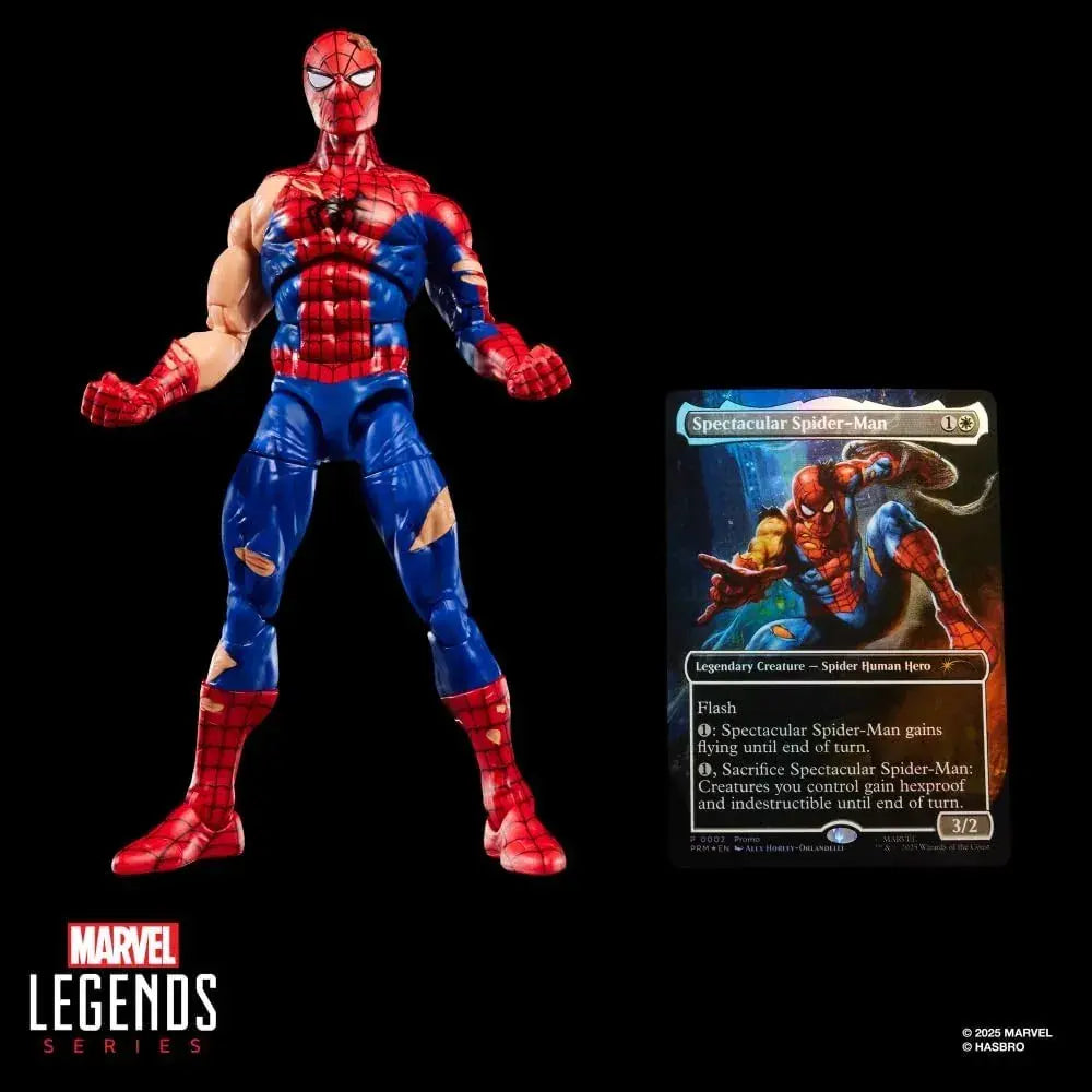 Marvel Spider-Man Battle Damaged Action Figure 5.9in