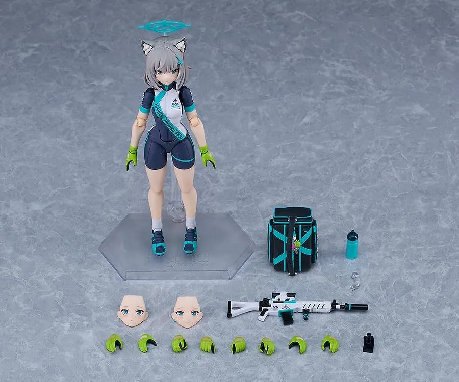 Max Factory Figma Blue Archive Shiroko Sand Wolf Riding Figure