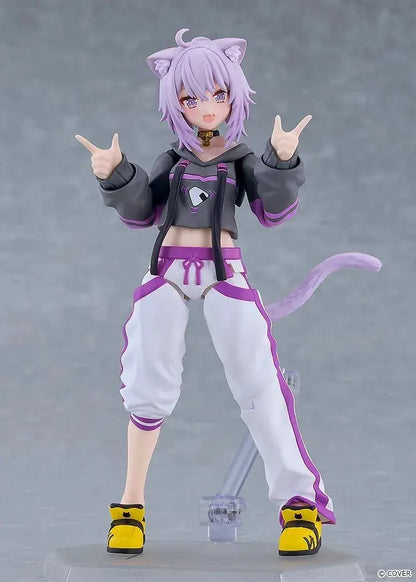 Max Factory Figma Cat Mackerel Pre Painted Action Figure