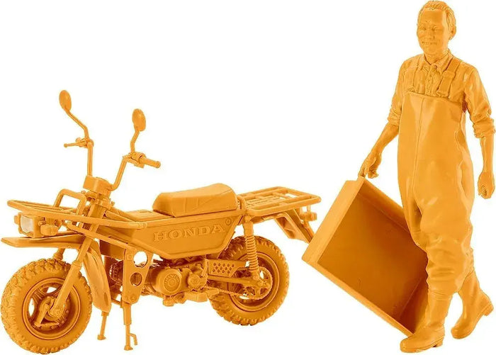 Max Factory Honda MOTRA Yellow 120 Scale Plastic Model