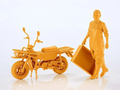 Max Factory Honda MOTRA Yellow 120 Scale Plastic Model
