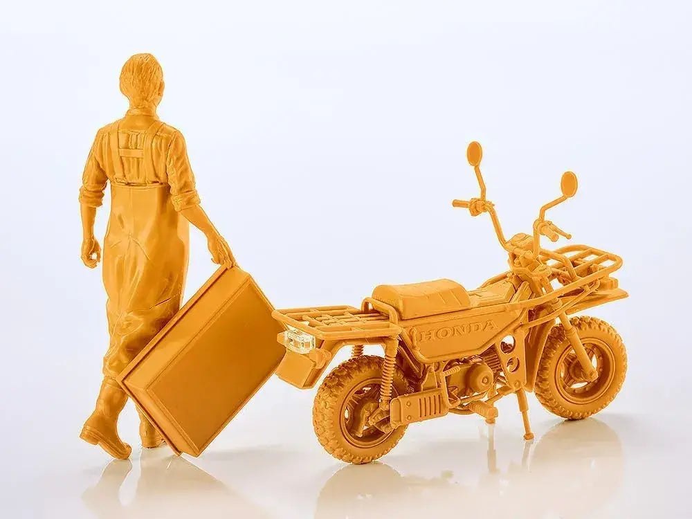 Max Factory Honda MOTRA Yellow 120 Scale Plastic Model