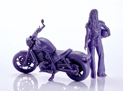 Max Factory Honda Rebel 1100 Navy 120 Scale Plastic Model