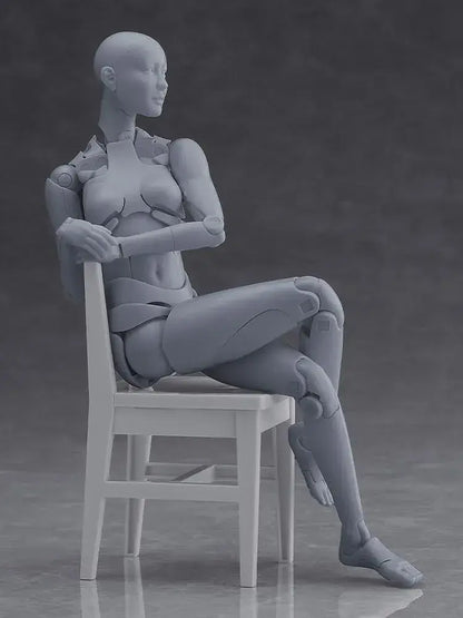 Max Factory Nishimura Style Olive-san Gray Action Figure Plastic
