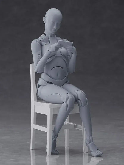 Max Factory Nishimura Style Olive-san Gray Action Figure Plastic